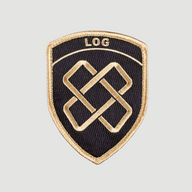 Badge Brodé - Troupes de la logistique
