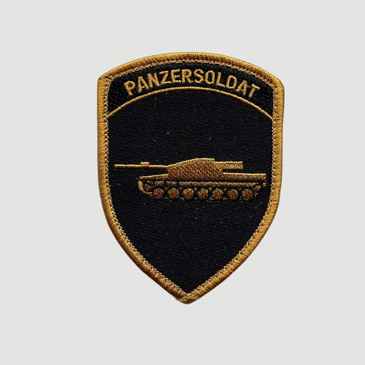 Badge Brodé - Soldat de chars
