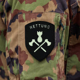 Rescue troops - badge - fluorescent