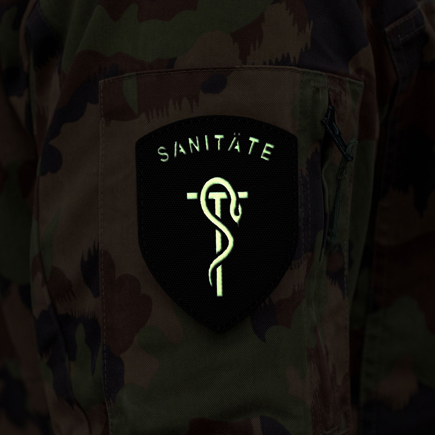 Truppe sanitarie - Badge - Fluorescente