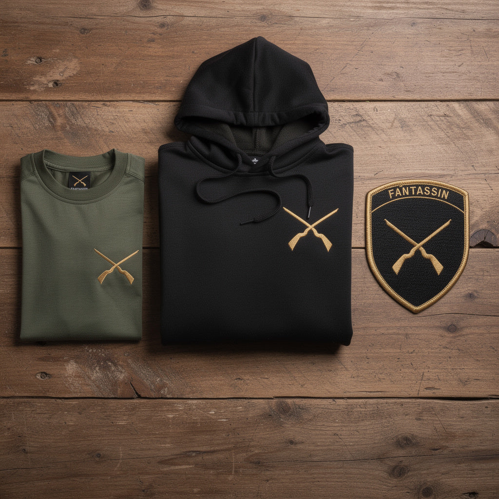 Bundle fantassin flat lay