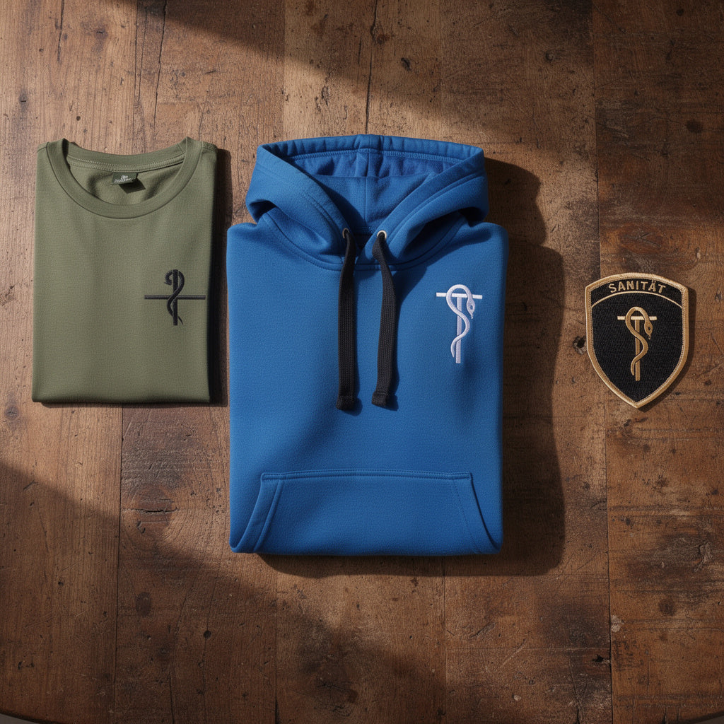 Bundle sanitaire flat lay