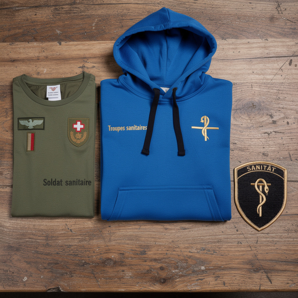 Bundle sanitaire flat lay