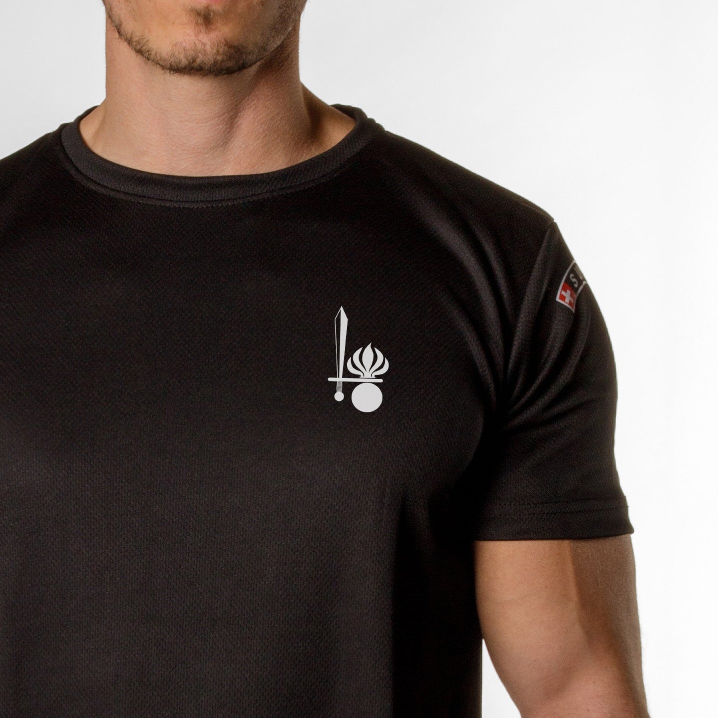 T-shirt 06 noir - Grenadier de la police militaire