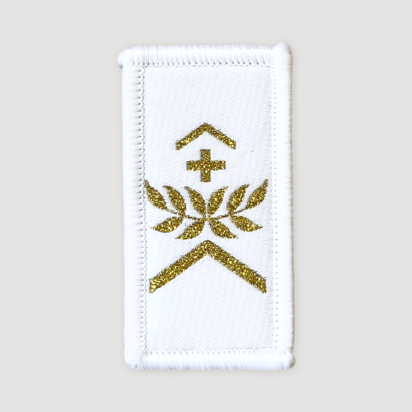 Gradabzeichen - Koch - Weiß/Gold