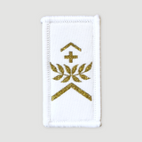 Gradabzeichen - Koch - Weiß/Gold