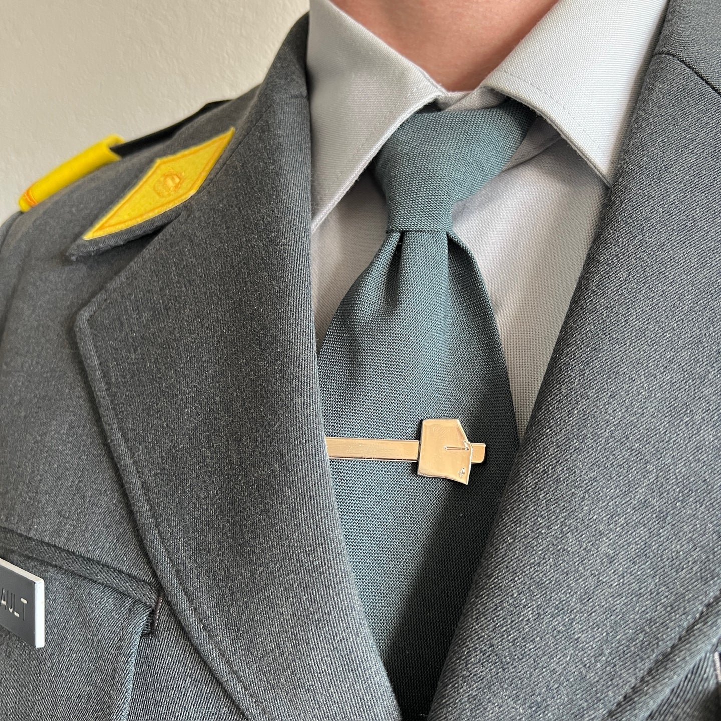 Tie pliers - armored troops - silver