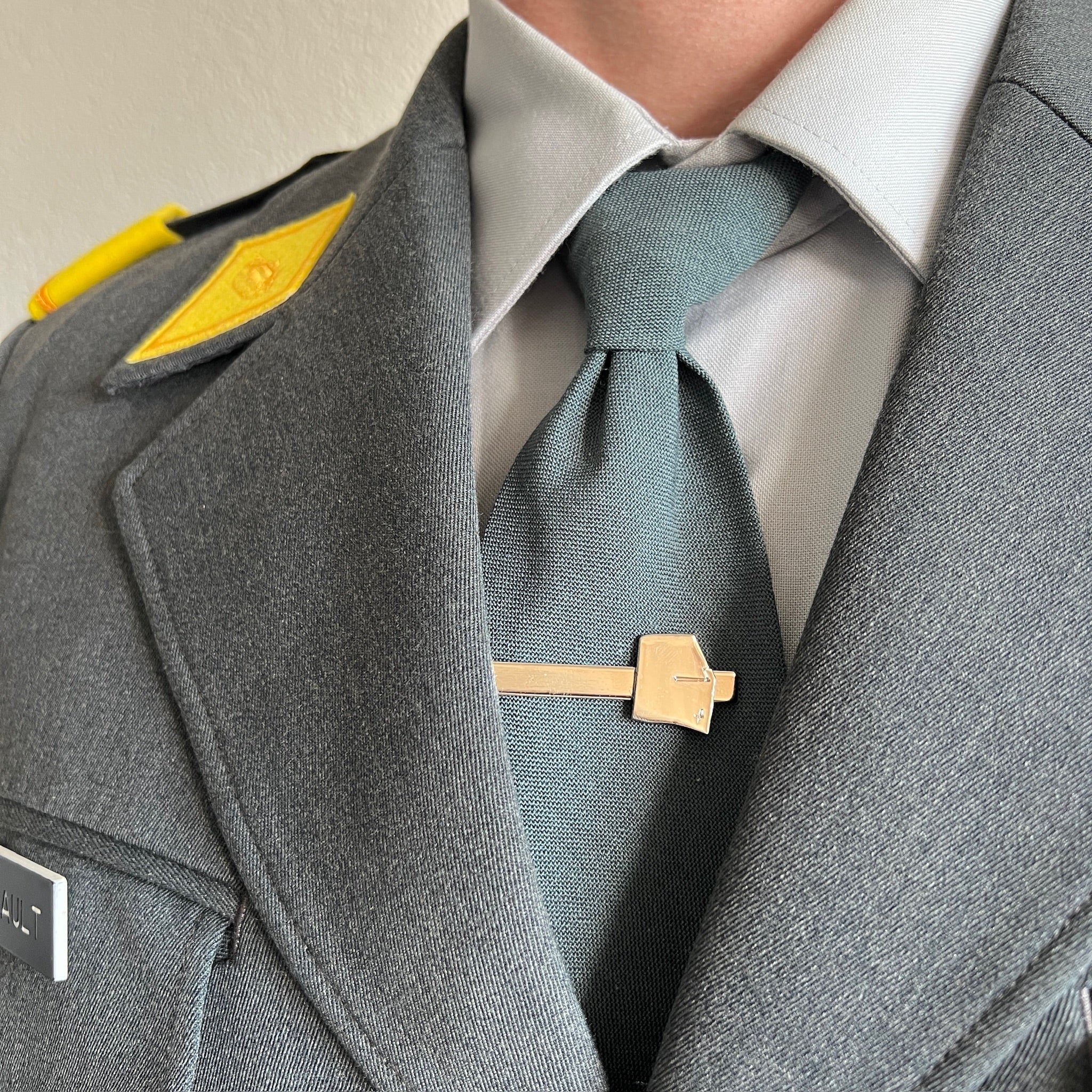 Tie pliers - armored troops - silver