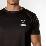 06 black t -shirt - troops/functions